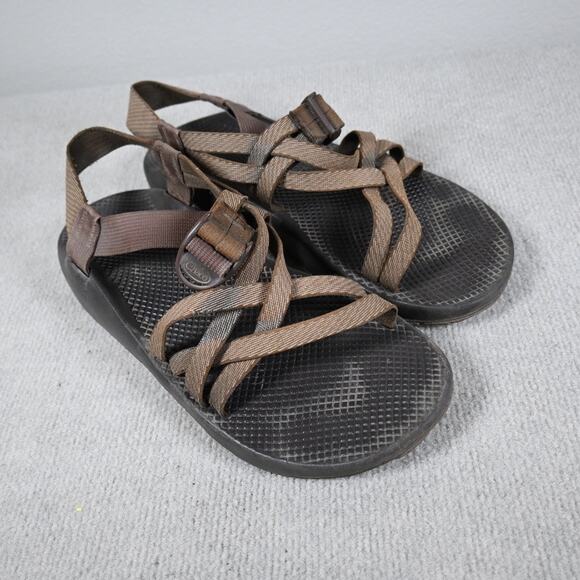 Chaco Z/1 Classic Brown Hiking Sandals Vibram Sole Unisex Size US Men 12 main image 4